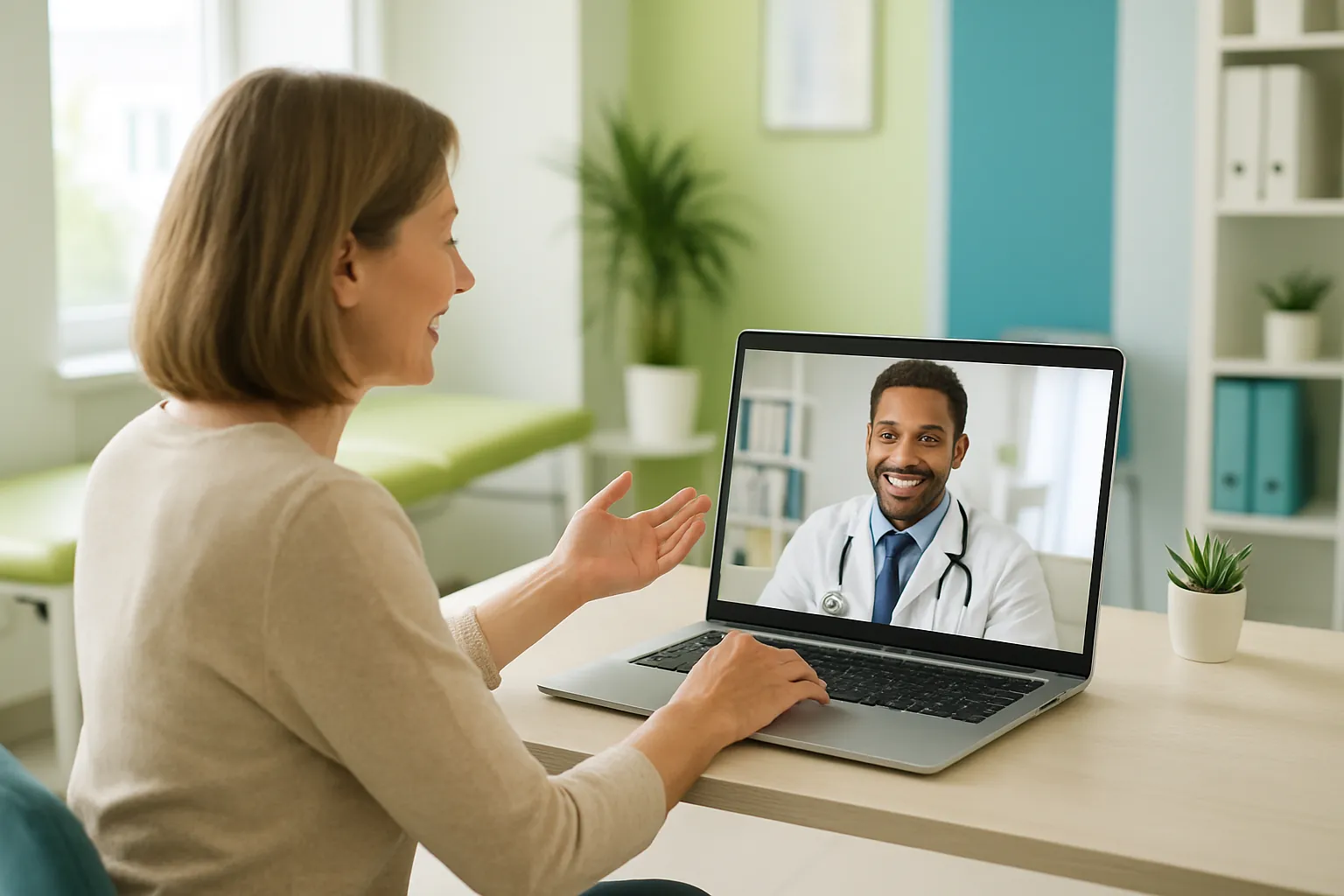 Telehealth weight-loss consultation